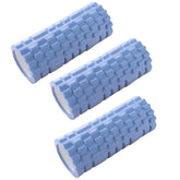 Kuber Industries Foam Roller For Exercise, Back Pain, Knee Pain-Pack of 3 (Blue)